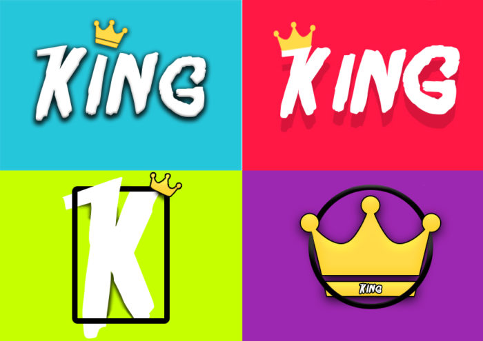 Logo Designs for King (Source: Joe Whittaker)