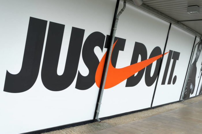 Nike Motto Branding Example 