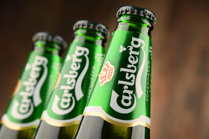 Carlsberg Label Design