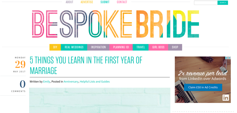 Bespoke bride Digital Marketing 