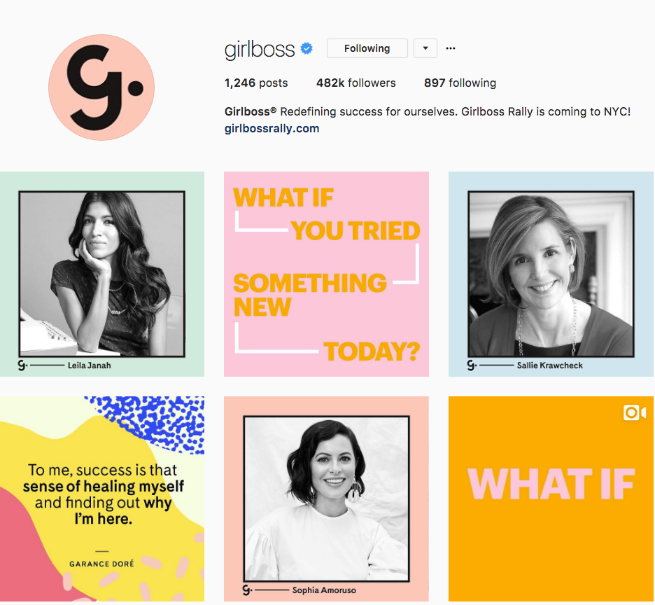 Girl boss campaign