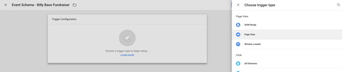 GTM Trigger Type Example