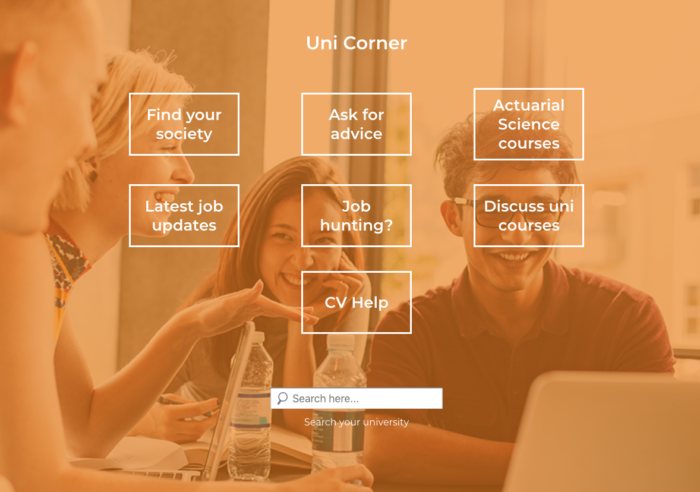 Actuaries Online Uni Corner