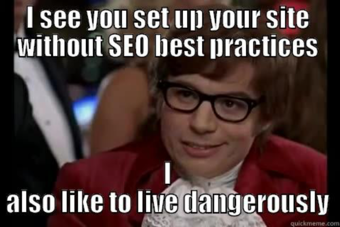 Austin Powers SEO meme